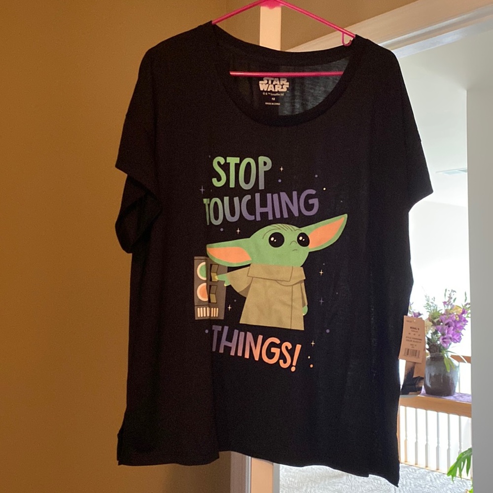 Disney Star Wars Baby Yoda Pajama Shirt
